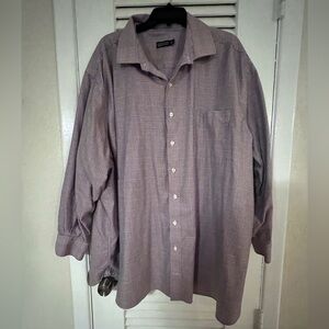 Rochester Big & Tall Egyptian Cotton Button Shirt